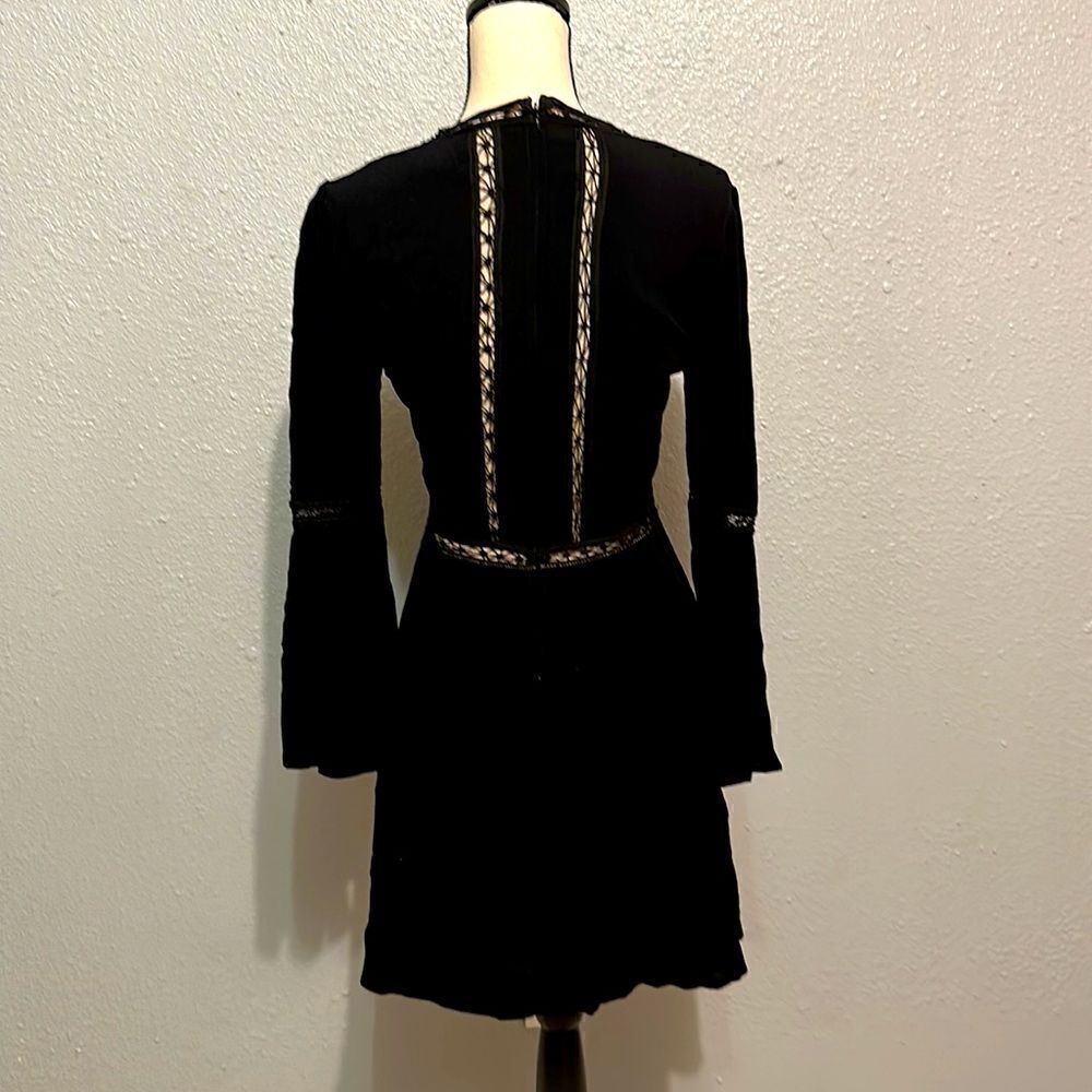 Hotel Particulier women’s mini lace long sleeve dress size M Made in Italy - Picture 8 of 17